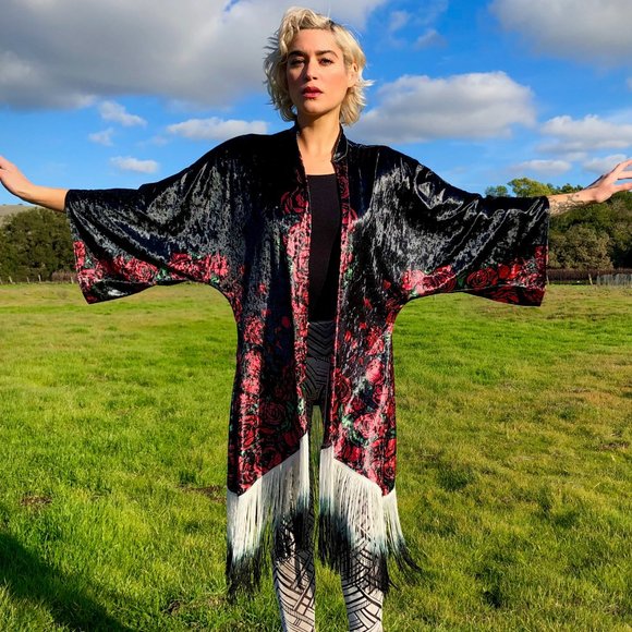 Velvet Kimono Warrior Within Designs - Picture 4 of 13
